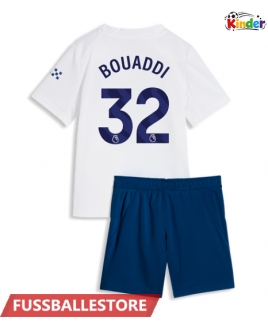 Günstige Manchester City Ayyoub Bouaddi #32 3rd trikot Kinder 2026-27 Kurzarm (+ Kurze Hosen)